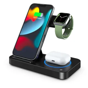 4-in-1 Foldable Wireless Fast Charger 15W B-18