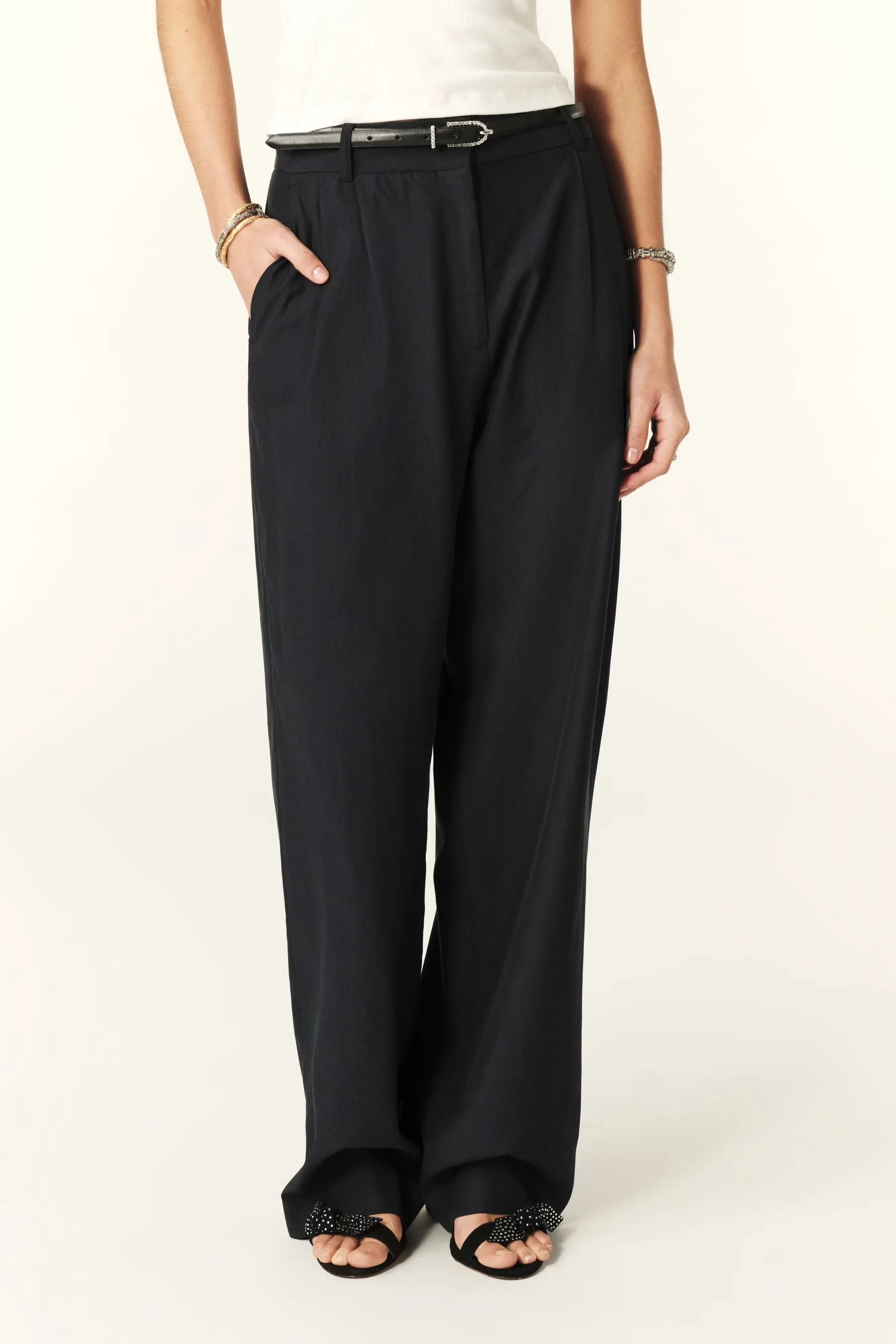 Bash Paris Fabio Pants - Blue