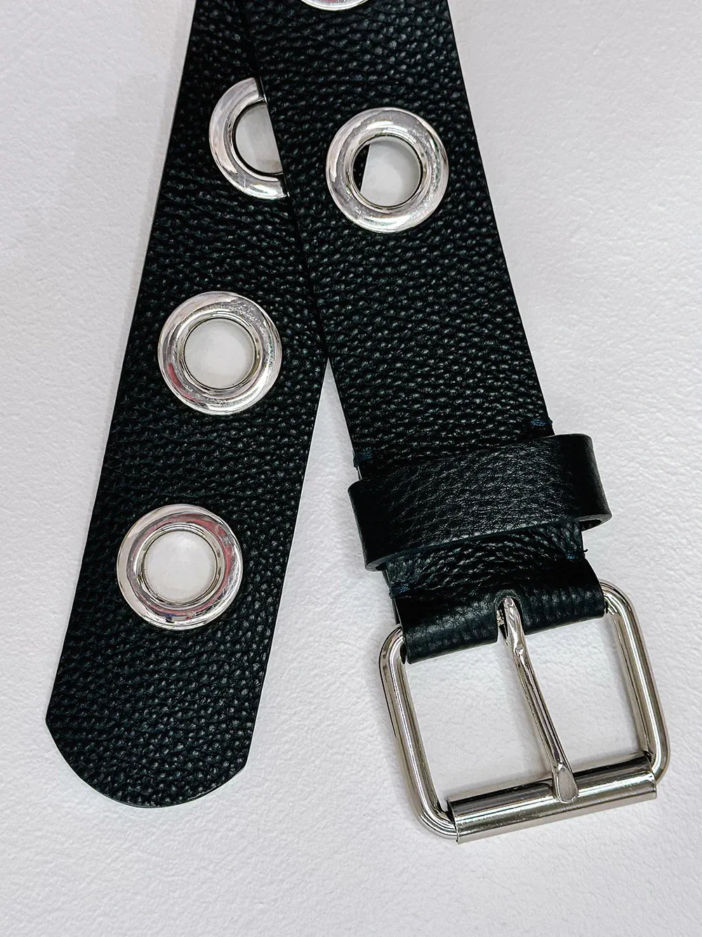 Eyelet Belt - Jet