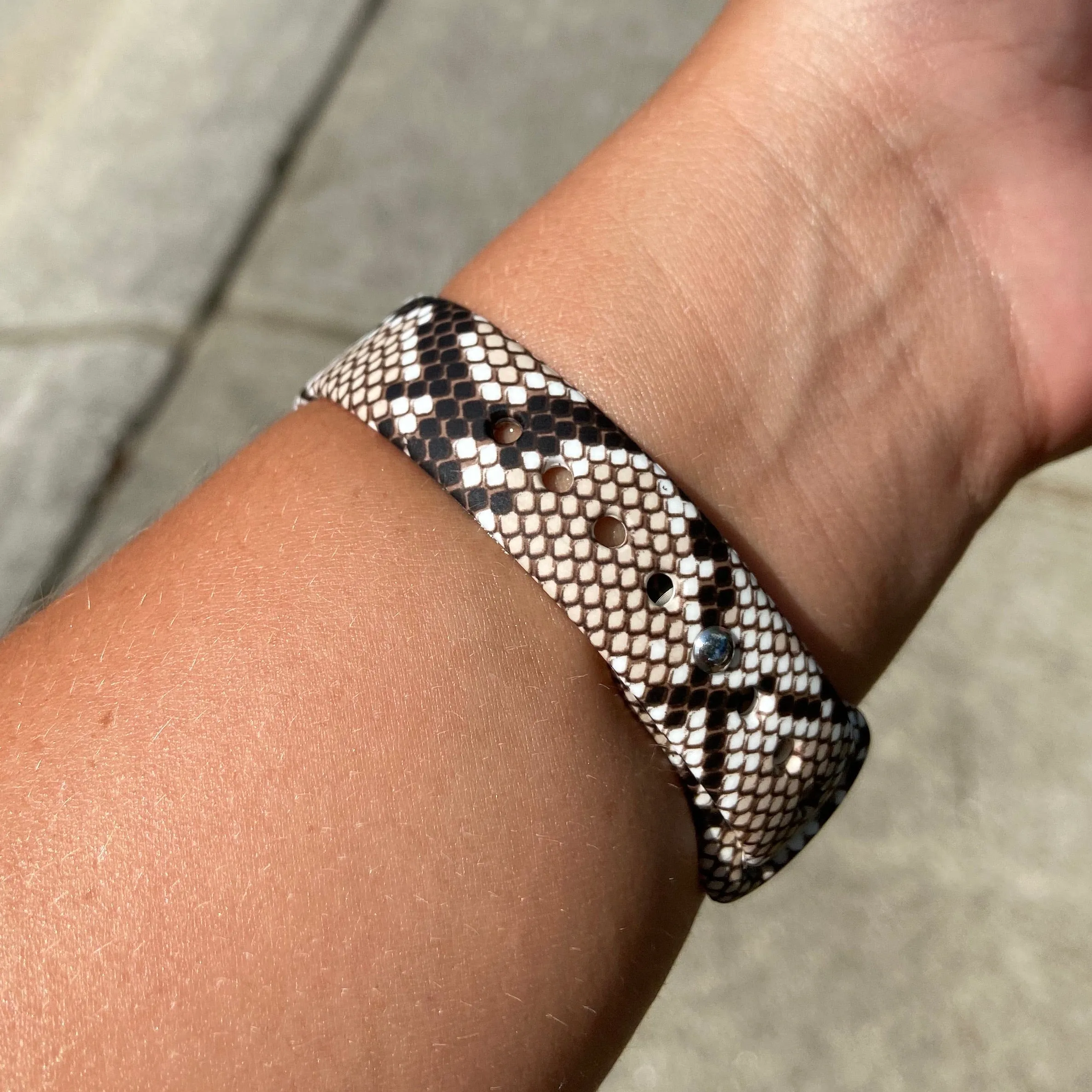 Snakeskin Apple Watch Bands