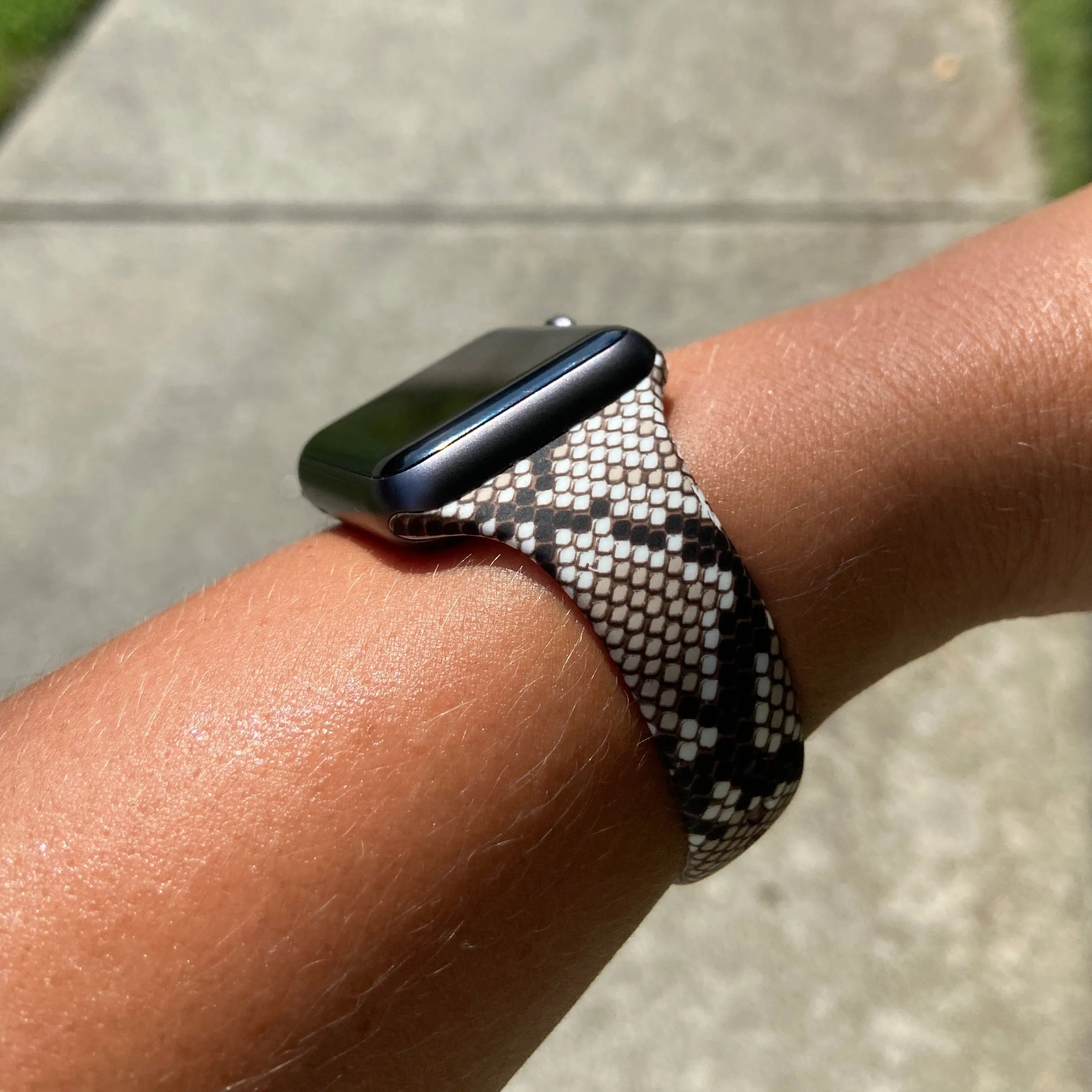 Snakeskin Apple Watch Bands