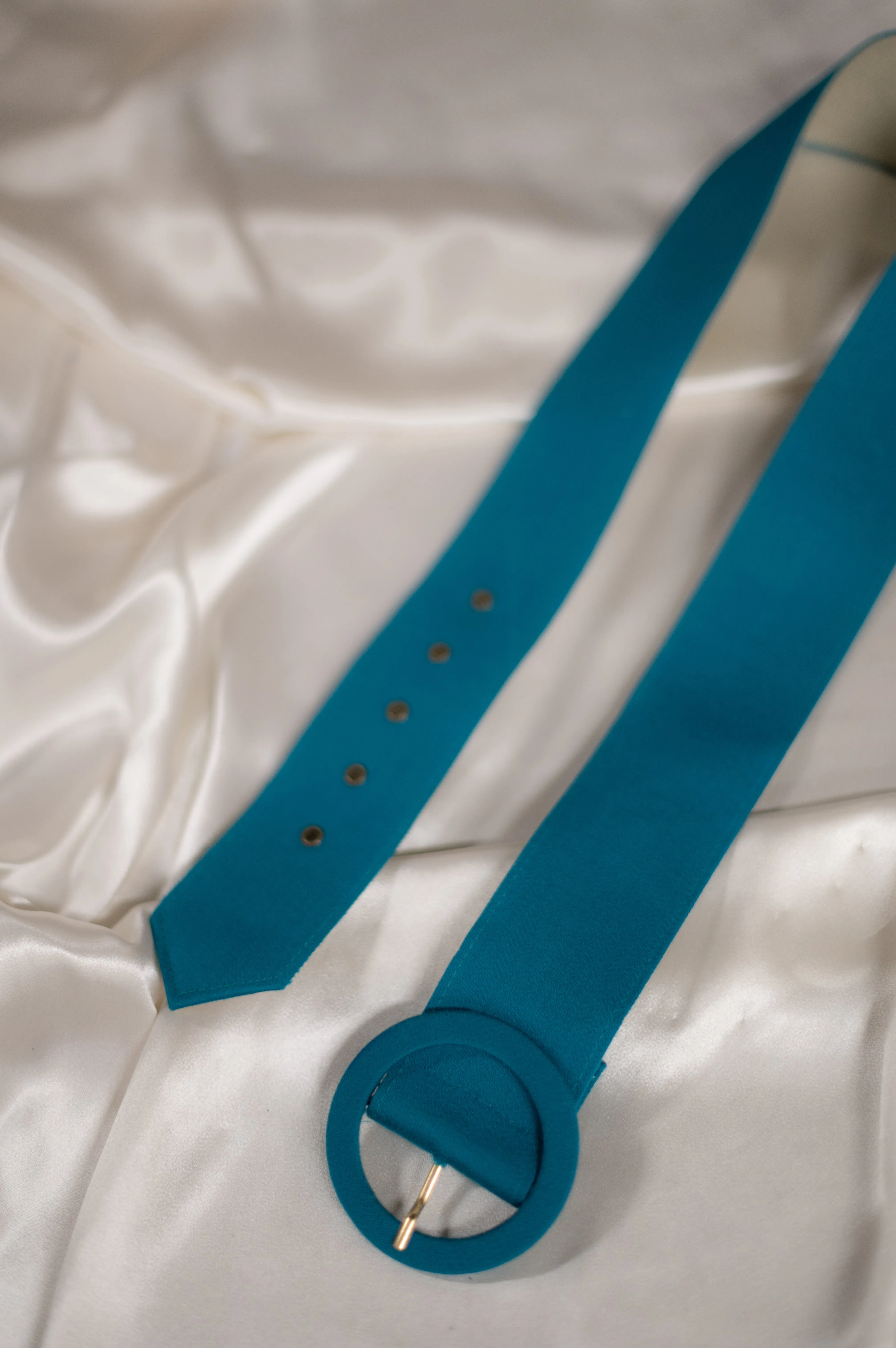 Vintage Wide Turquoise Sun Belt