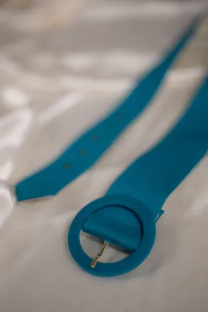 Vintage Wide Turquoise Sun Belt